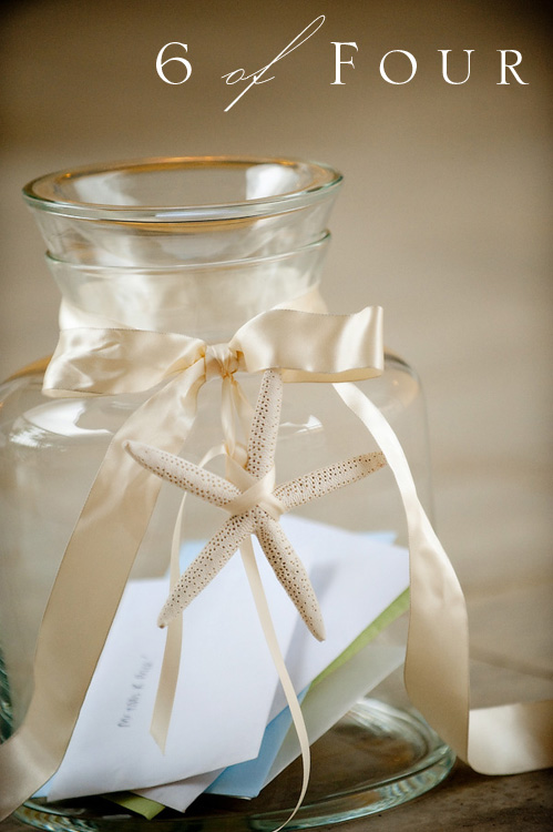 Starfish jar, Wedding Gift, 6 of Four