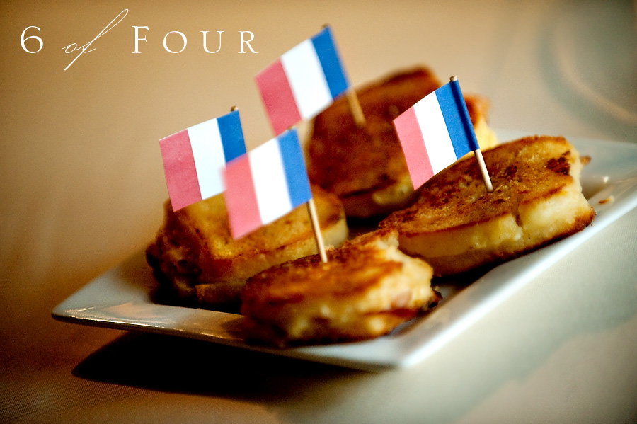 French Flag, Grilled Cheese, Wedding Day Details, 6 of Four